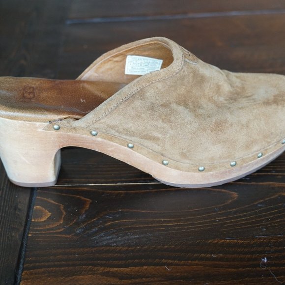 UGG Abbie Women's Suede Mule Clogs - Picture 8 of 12